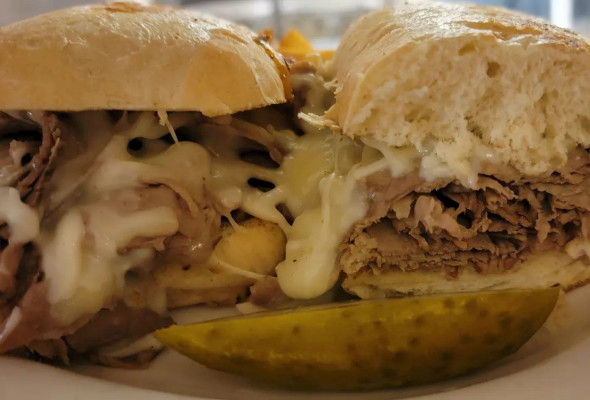 Philly Beef or Chicken Sandwich Gourmet