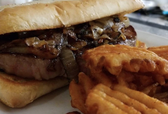 New York Strip Steak Sandwich