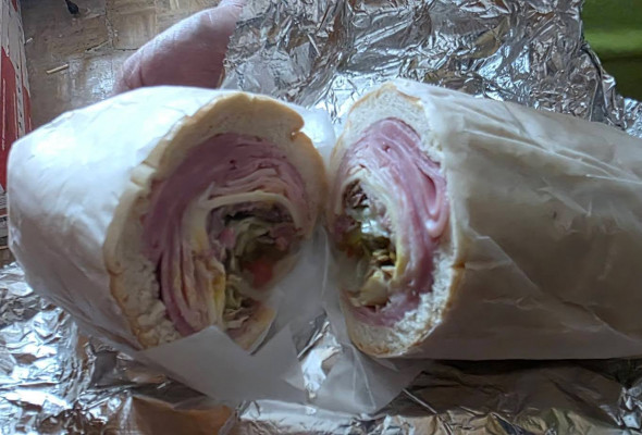 Ham, Turkey & Beef Sandwich