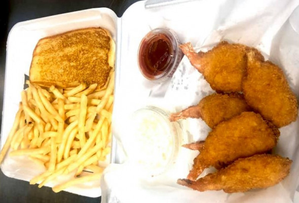Jumbo Shrimp Dinner (6pcs)