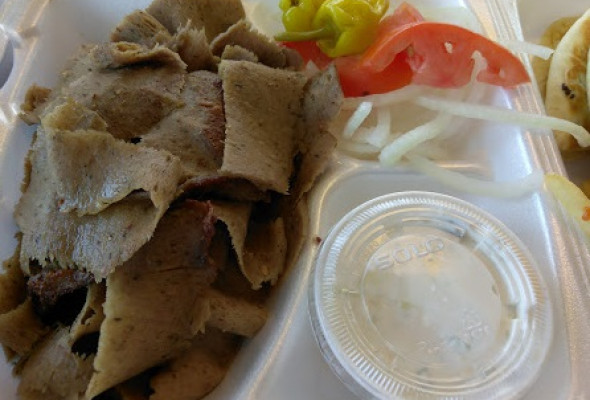 Gyro Plate with Fries