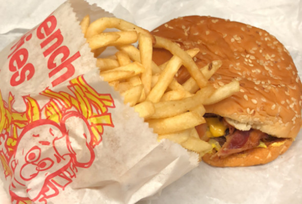 Bacon Quarter Pound Cheeseburger