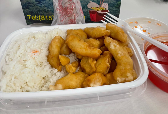 Sweet & Sour Pork (Special Combination Platter)