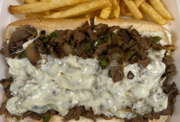 Philly Cheese Steak Sandwich