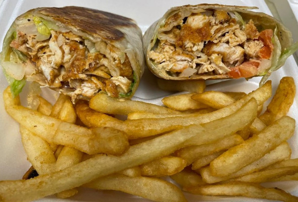 Crispy Chicken Wrap