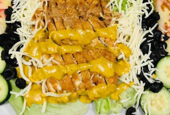 Crispy Chicken Salad