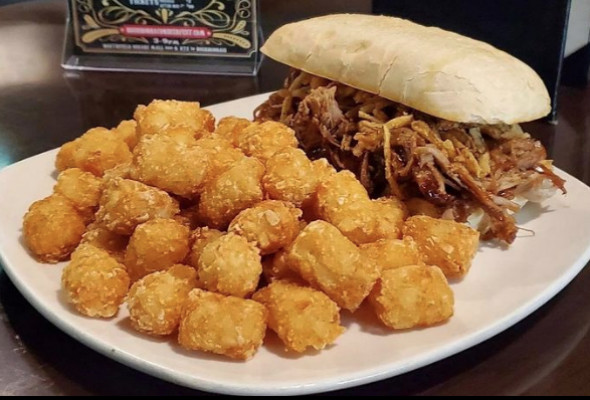Smoked Pulled Pork Sandwich