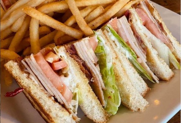 Turkey Club Sandwich or Wrap
