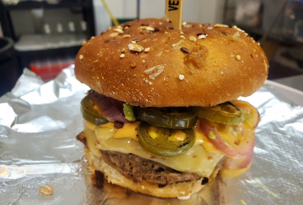 Jalapeno Smash Burger