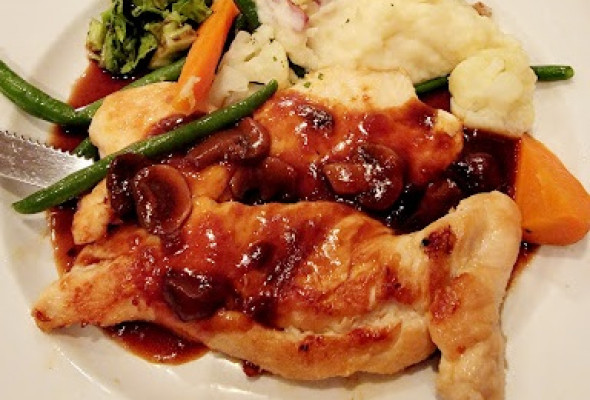 Chicken Marsala Dinner