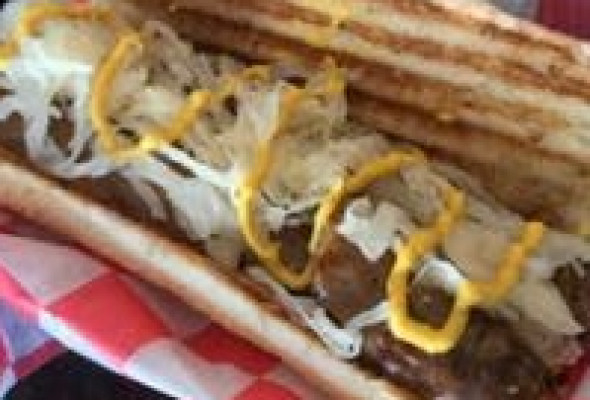 Sauerkraut & Sausage Hot Sandwich