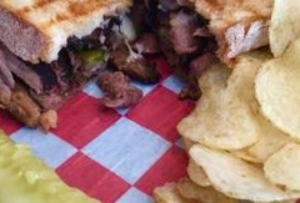 Cheesesteak Panini