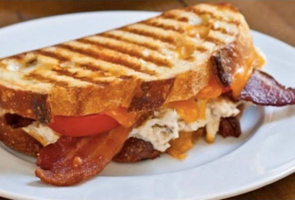 Chicken, Cheddar, Bacon & Ranch Panini