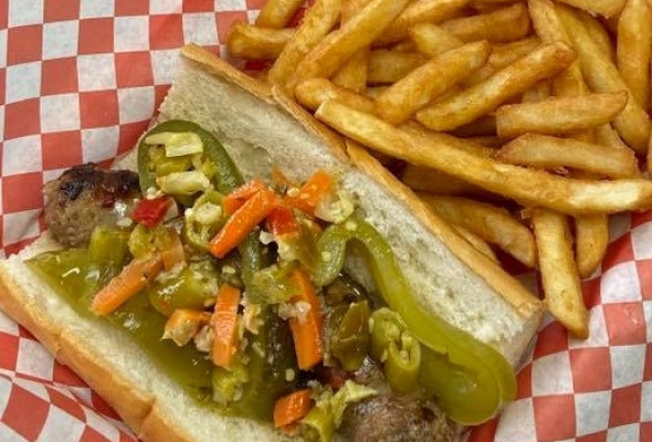 Italian Sausage Sandwich