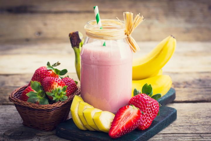 Banana Strawberry Smoothie