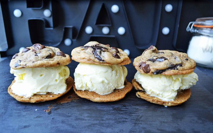 Chocolate Chip Cookies Sundae