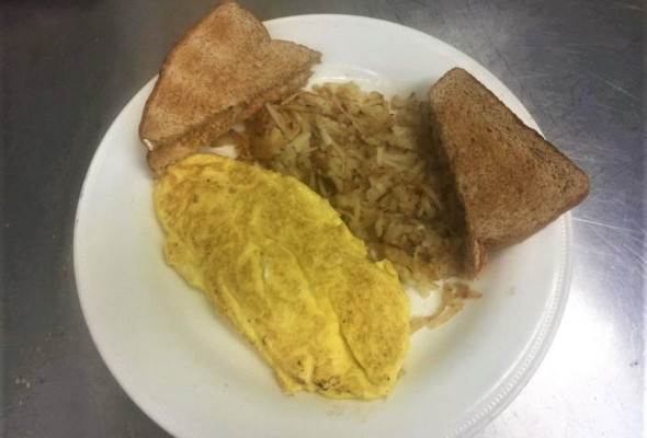 American Cheese Omelet