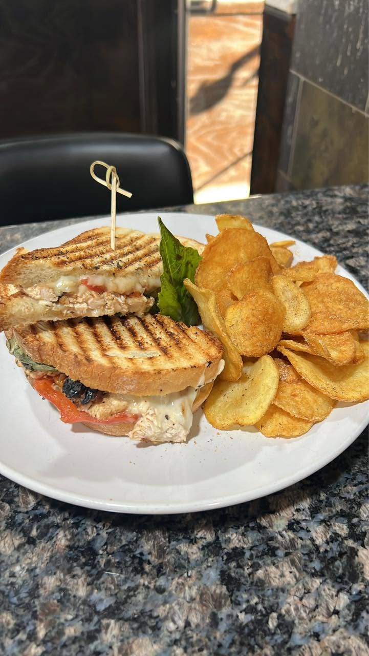 Chicken Caprese Panini