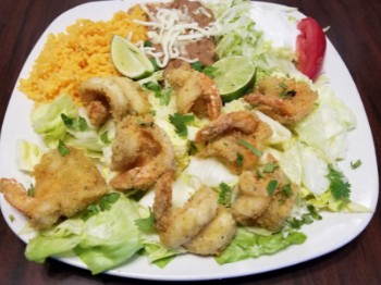 Camarones Empanizados