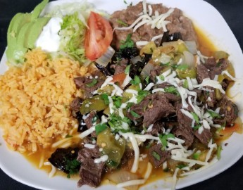 Bistec A La Mexicana