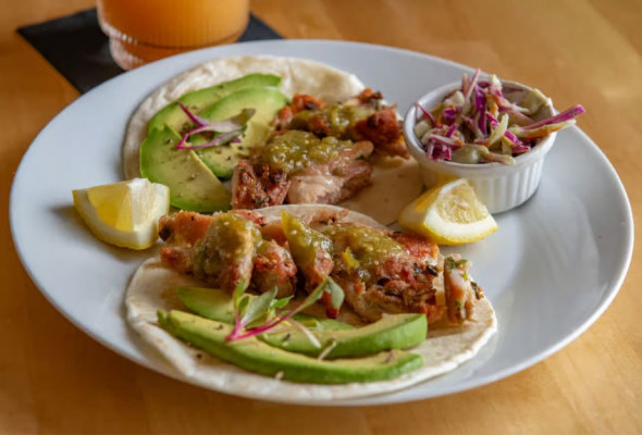 Chicken Avocado (3 Tacos)