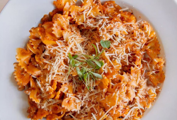 Spicy Farfalle Pasta