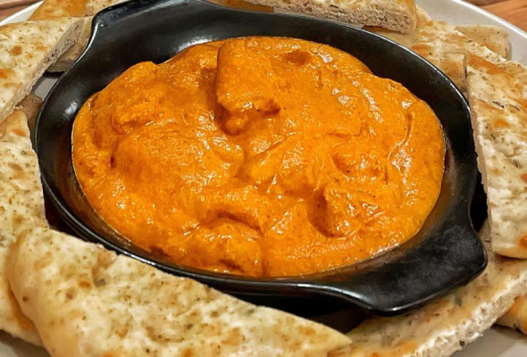 Butter Chicken with Rice (Indian Chicken Makhani)