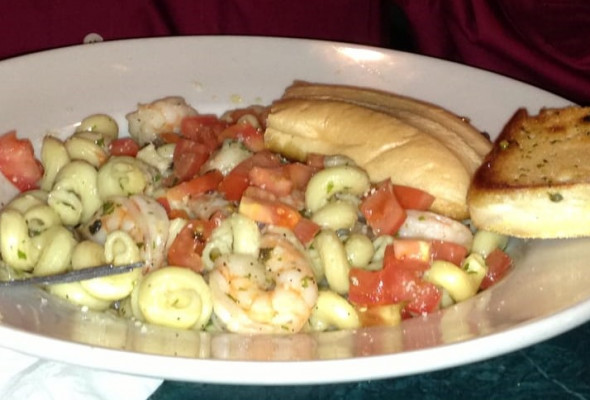Garlic Shrimp Pasta