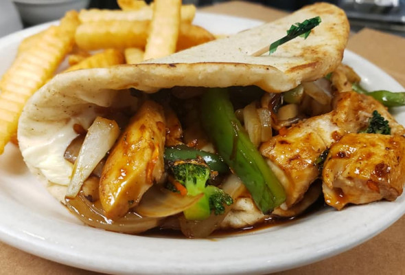 Stir Fry Pita/Wrap