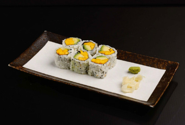 Mango Avocado Vegetable Roll