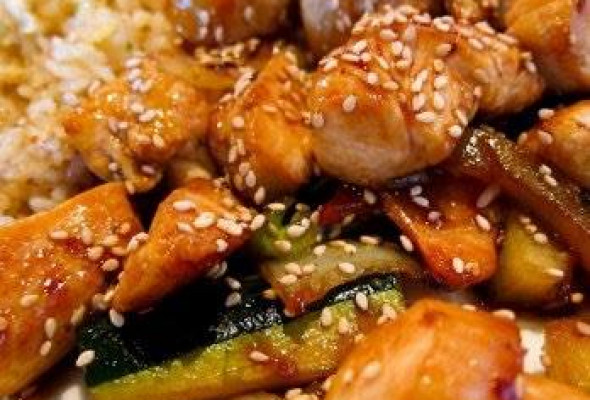 Koi's Sesame Chicken - Chef Recommendation